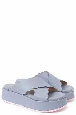 AGL Pantoletten Aus Leder Pantoletten Aus Leder