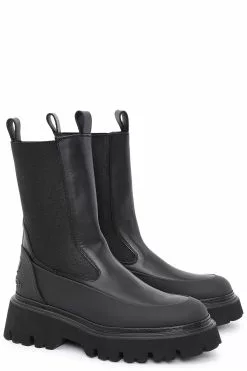 WOOLRICH Boots Aus Glattleder Boots Aus Glattleder