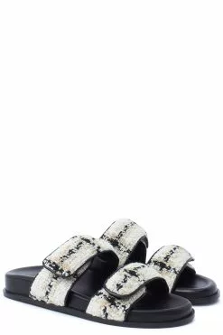 ANINE BING Mules Sid Mit Bouclé Mules Sid Mit Bouclé