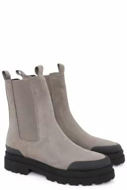 KENNEL & SCHMENGER Chelsea Boots Point Aus Nubukleder Chelsea Boots Point Aus Nubukleder