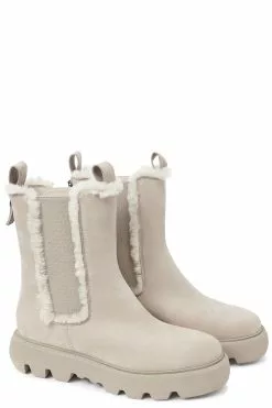 KENNEL & SCHMENGER Chelsea Boots Shot Mit Lammfell Chelsea Boots Shot Mit Lammfell