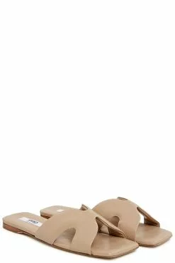 PAO Pantoletten Aus Leder Pantoletten Aus Leder